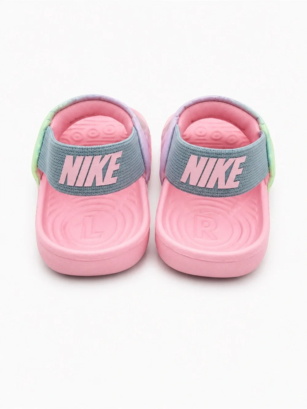 Nike Toddler Slide Sandals Pink Pastel Slingback Size 5C
